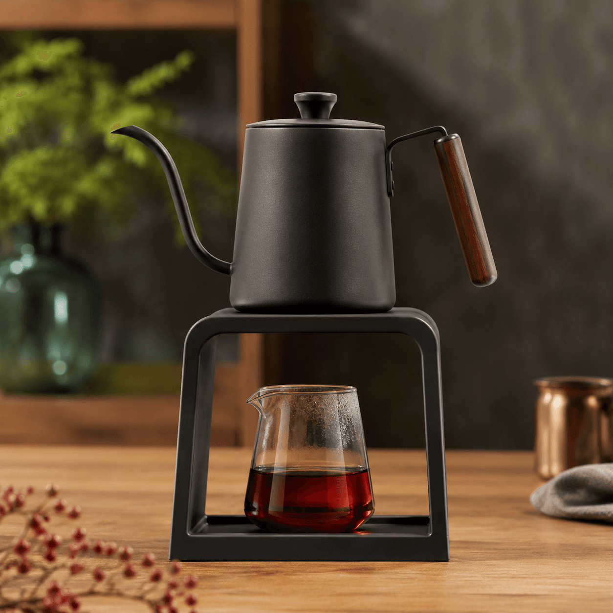 Gooseneck Kettle Stand — main view